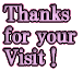 Thanks for your Visit ! 